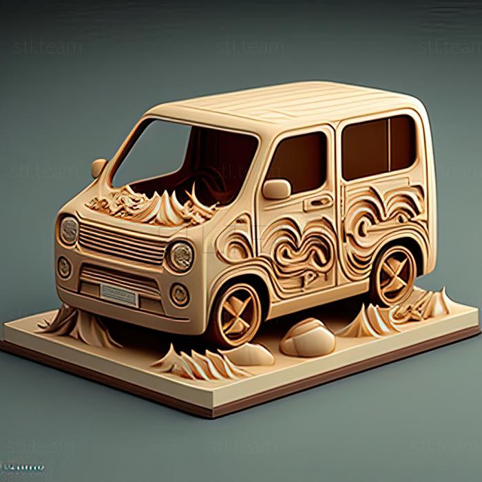 3D модель Suzuki Wagon R (STL)